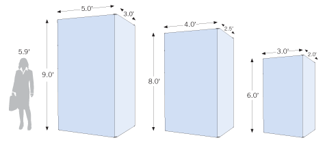 Cuboid Rectangular Base sketch with dimension specifications