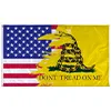 Image of "American Gadsden Flag" option for "Stock Design"