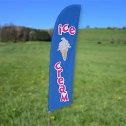 Outdoor Mesh Polyester Flag