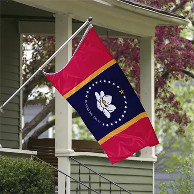 wall mounted flagpole