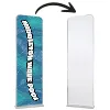 Image of "Custom Print Front, White Back" option for "Print Type"
