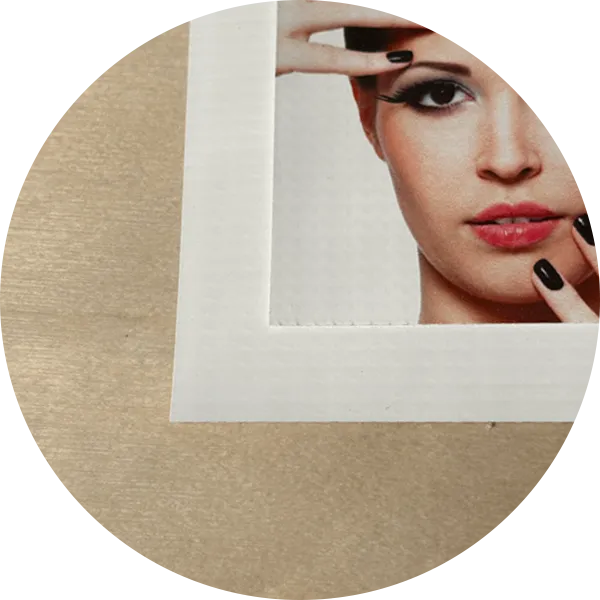 Image of "18oz Opaque Vinyl (Heavyweight vinyl, 100% opaque)" option for "Material"