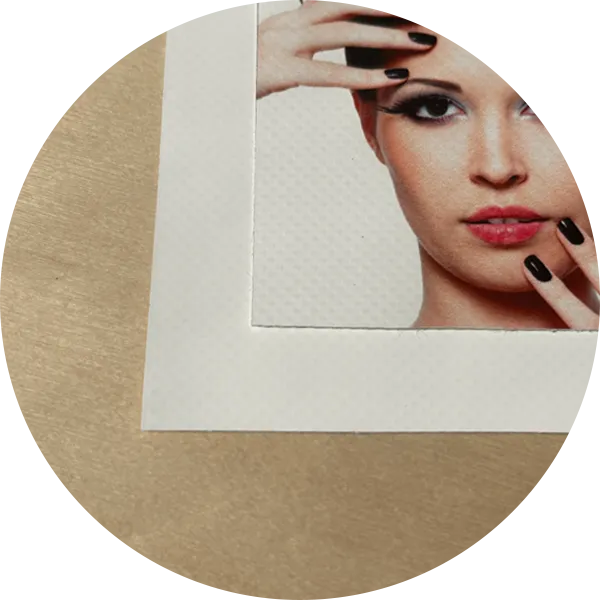Image of "23oz Opaque Vinyl (Premium heavyweight vinyl, 100% opaque)" option for "Material"