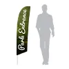 Image of "XSmall (Flag size: 1.6' x 4.9')" option for "Size"