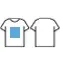 Image of "Front" option for "T-Shirt Imprint"